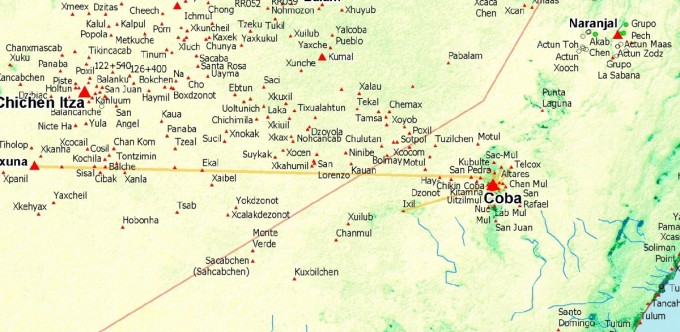 EAAMS, the Electronic Atlas of Ancient Maya Sites