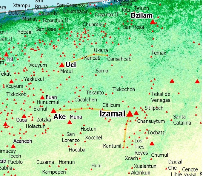 EAAMS, the Electronic Atlas of Ancient Maya Sites