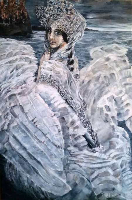 Рис. 13. Царевна-Лебедь. Михаил Врубель